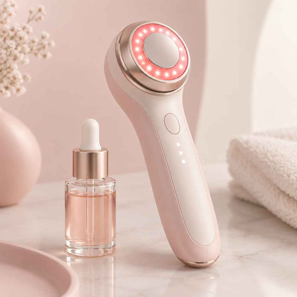Heated LED Gua Sha 3-in-1 Facial Massager